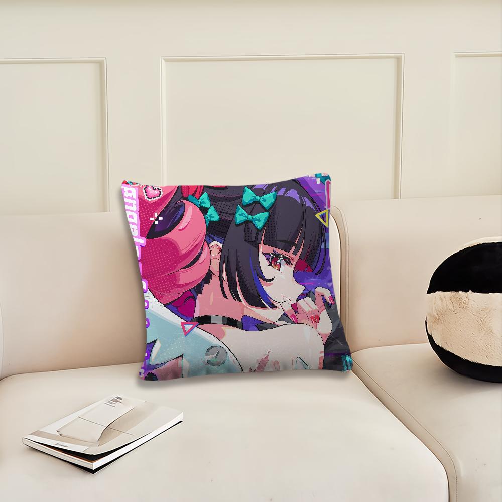 Game Zenless Zone Zero Nangong Yu cushion cover Pillow Cover Decoration Room Home Sofa living Office Car Nordic Simplicity
