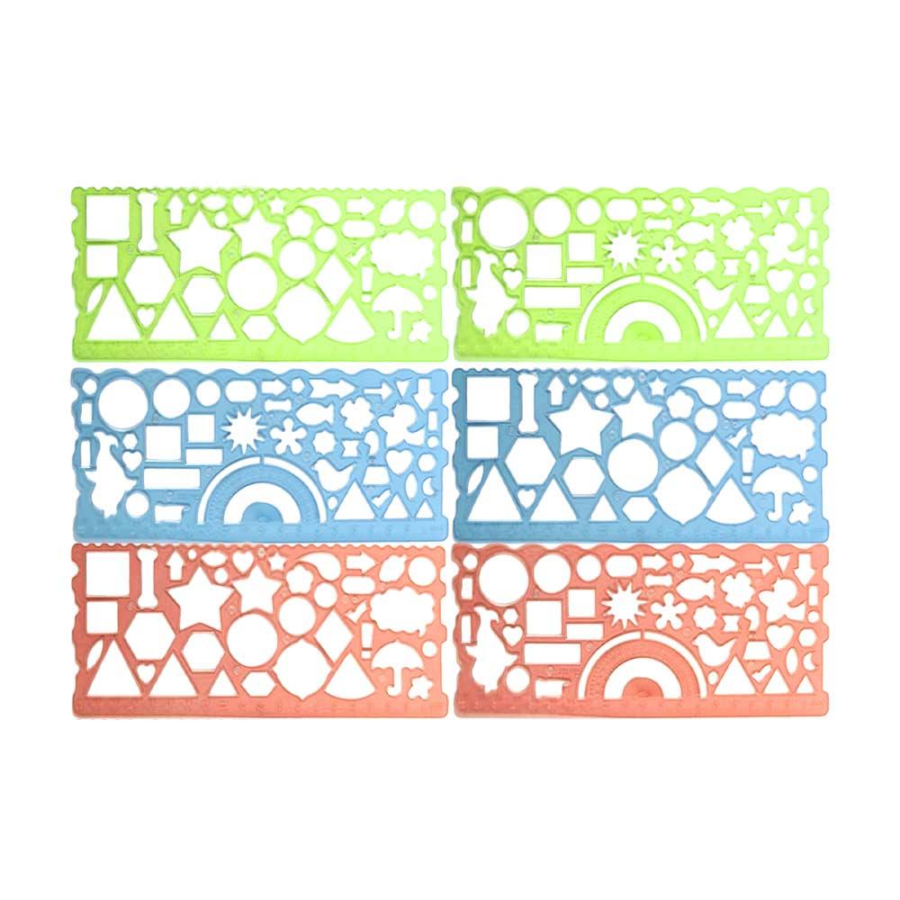 Drawing Ruler Drafting Supplies Template Rulers Drawing Ruler Mathematical Geometry Wavy Line Ruler