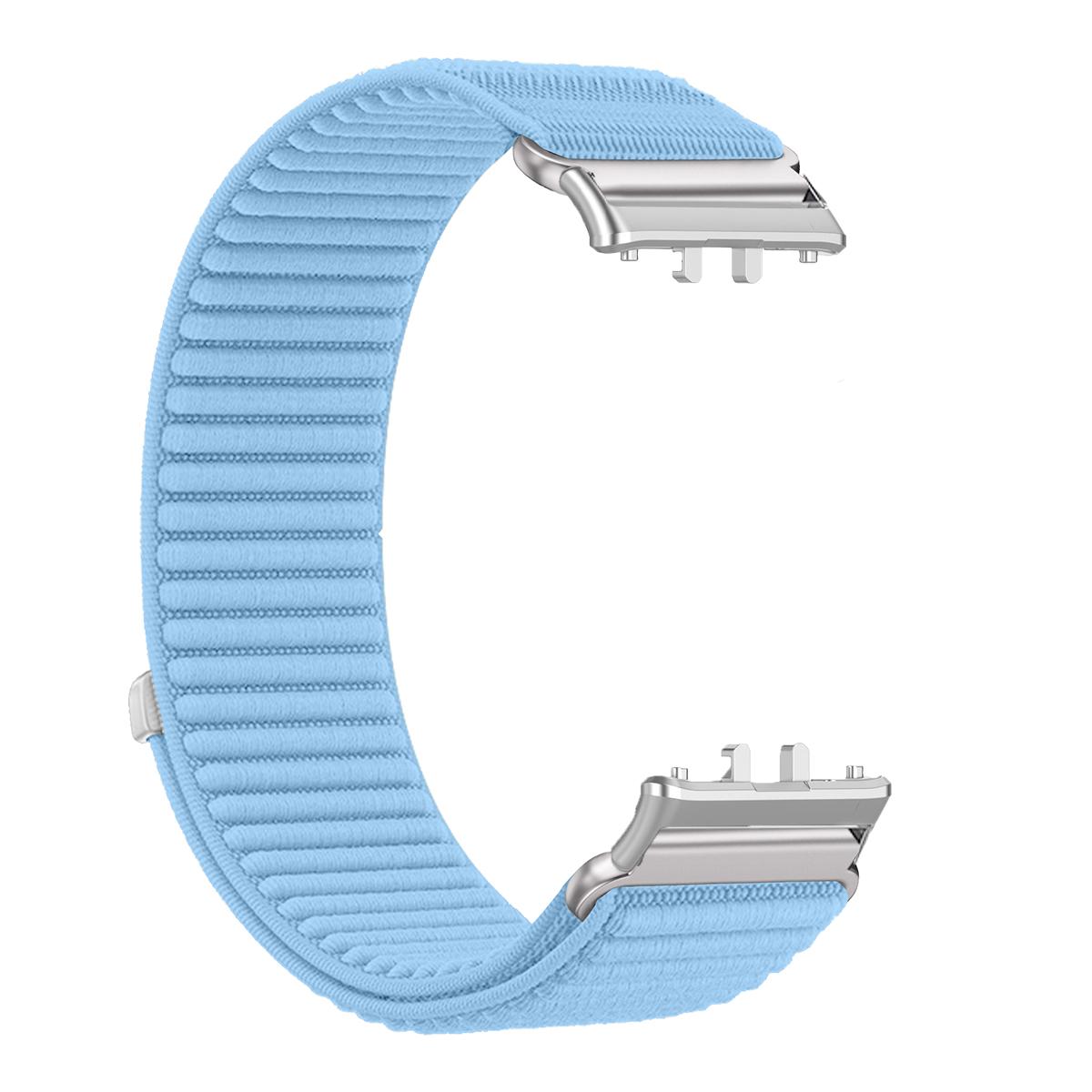 For Honor Watch X5 Watch Band Rugged Mountain Texture Magic Tape Nylon Strap