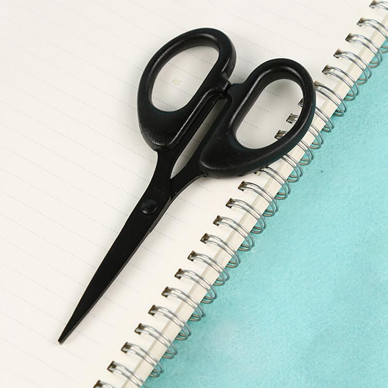 Fniiva 4 Sizes Scissors Black Blade Scissors Sharped Students Paper Cuttings Scissors Household Office Supplies