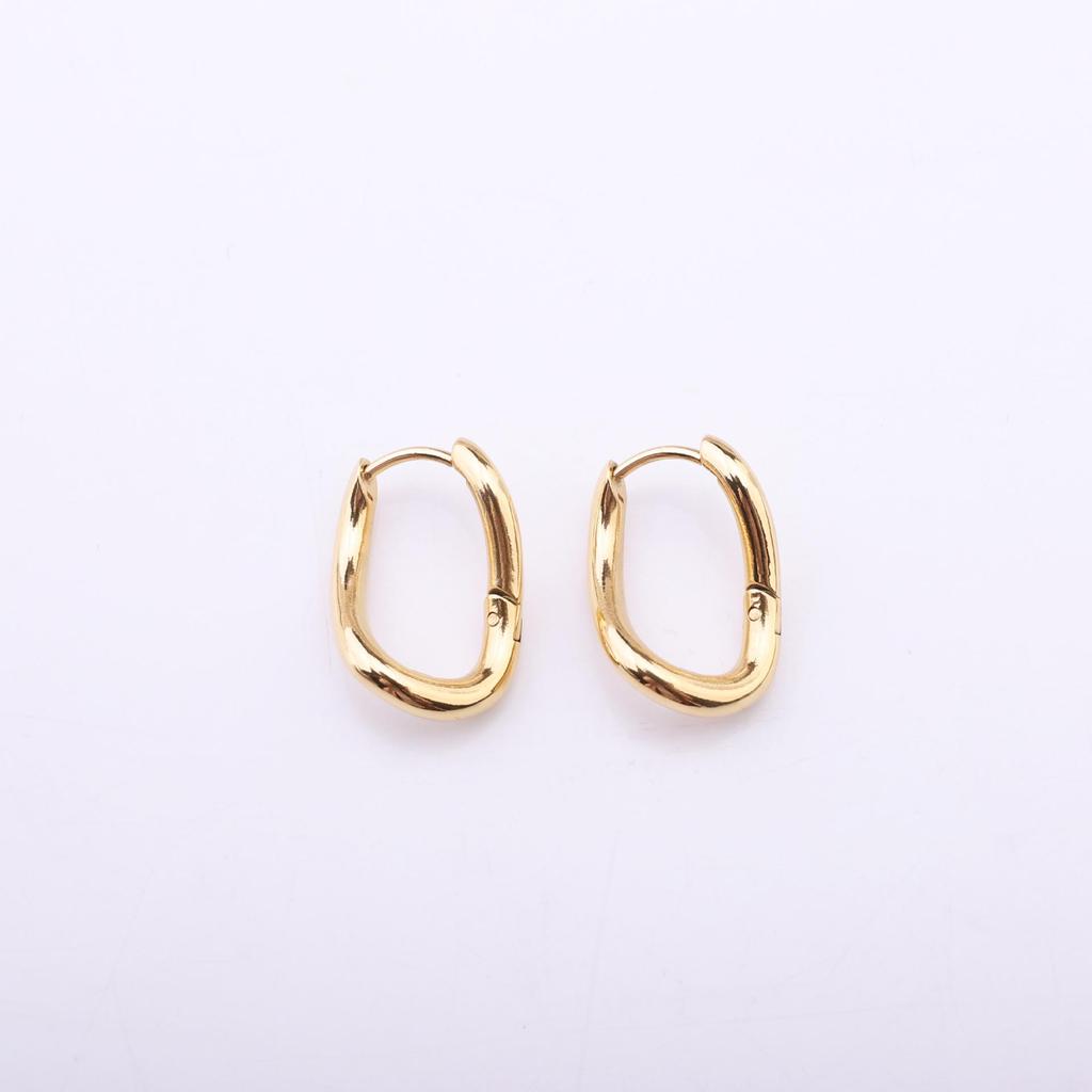 Elegant U-Shaped Geometric Earrings: Stylish, Versatile, High-End Jewelry for Daily Wear