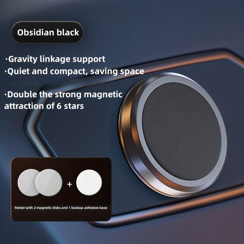 

NEW Magnetic Car Phone Holder Mount Without Gravity Mobile Cell GPS Magnet Suction Support In Car Bracket Stand for All Phones чорний