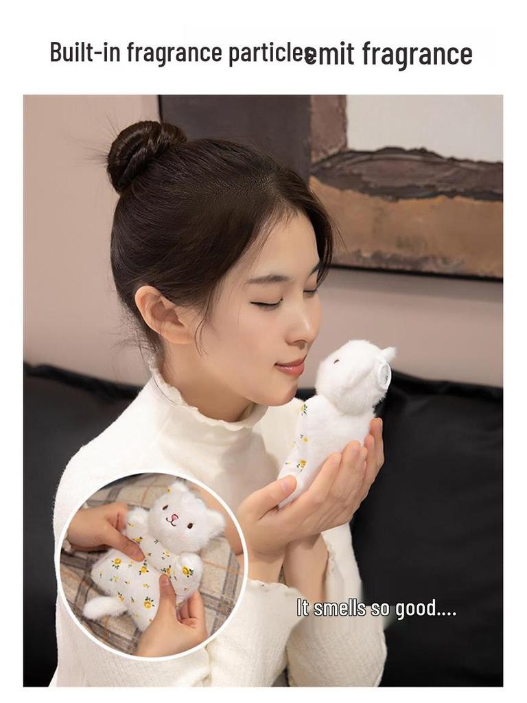 Panda Puppet Beanbag Plush Toy - Kitten & Rabbit Plushie Gift for Girls
