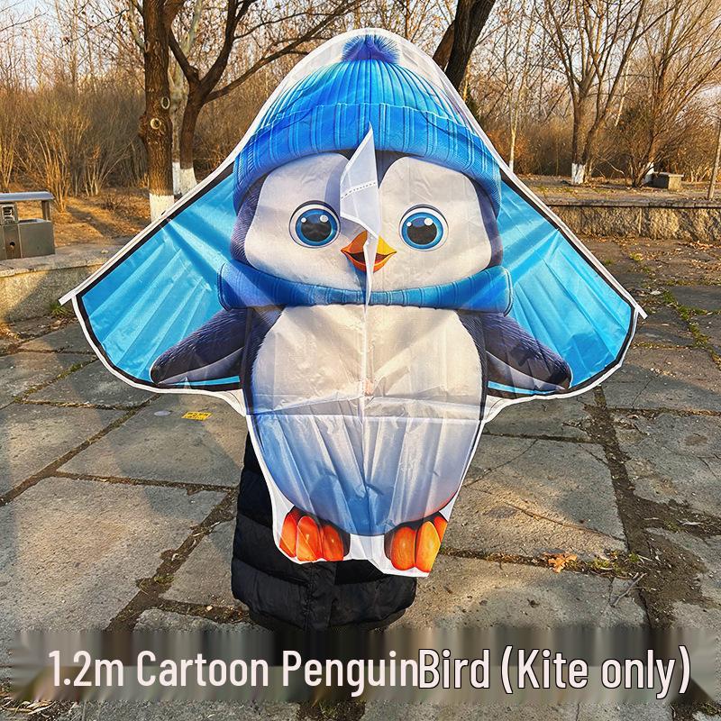 2026 New Cartoon Kite: Penguin & Sharkbee Design for Kids and Adults