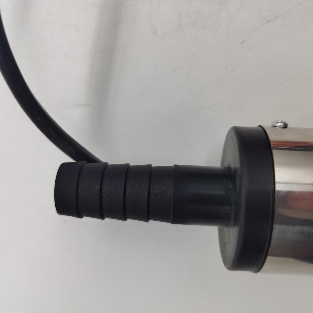 Pompa di Rifornimento Miniatura in Acciaio Inossidabile 12V/24V Pompa Carburante Elettrica CC Portatile Pompa di Estrazione Olio
