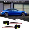 2-10Pcs 9005 HB3 9006 HB4 Bulb Sockets Female Adapter Connector for Headlight Fog Conveninently Simple Install Lamp Bulb Light