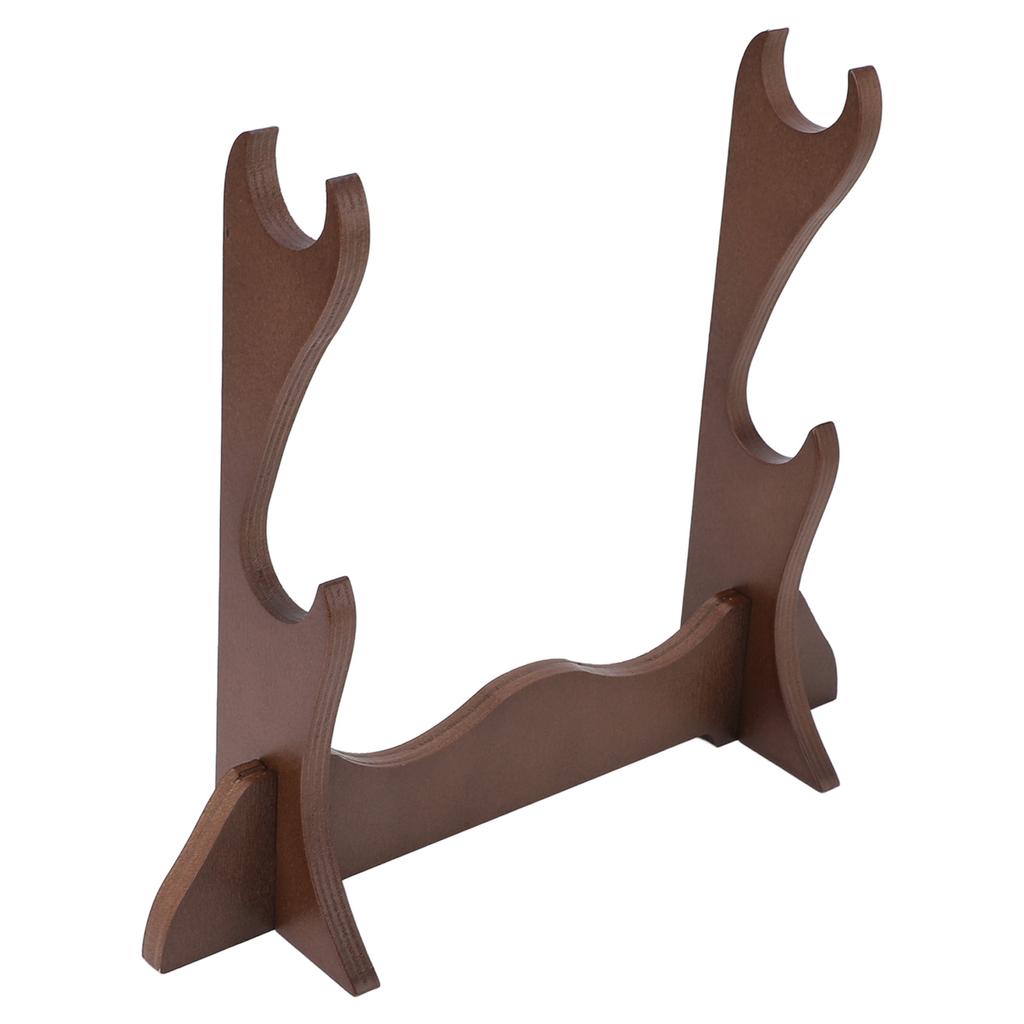 Tischflötenständer Displayhalter Laminierte Platte 2-lagiges Bambusflöten-Aufbewahrungsregal