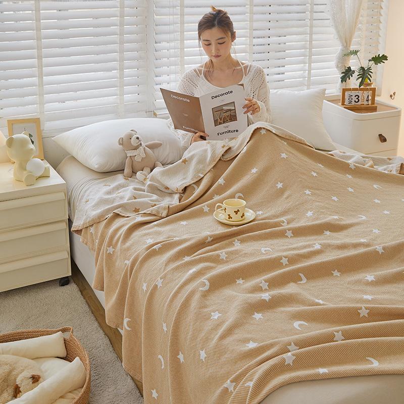 200x230cm Class A Cotton Gauze Blanket Summer Towel Quilt Air Conditioning Blanket