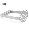Vegetable Masher Tool Potato with Anti-Slip Rubber Handle U-Shaped Design Potatoes Heavy Duty Uniform Mesh for Sweet Pumpkin Beans Hand Press