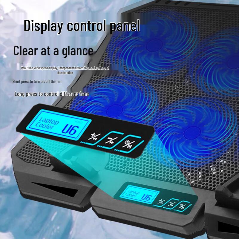 Shixun X6A Laptop Cooling Stand with Adjustable Fan