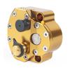 Motorcycle Adjustable Steering Damper Stabilizer Safety Golden Universal