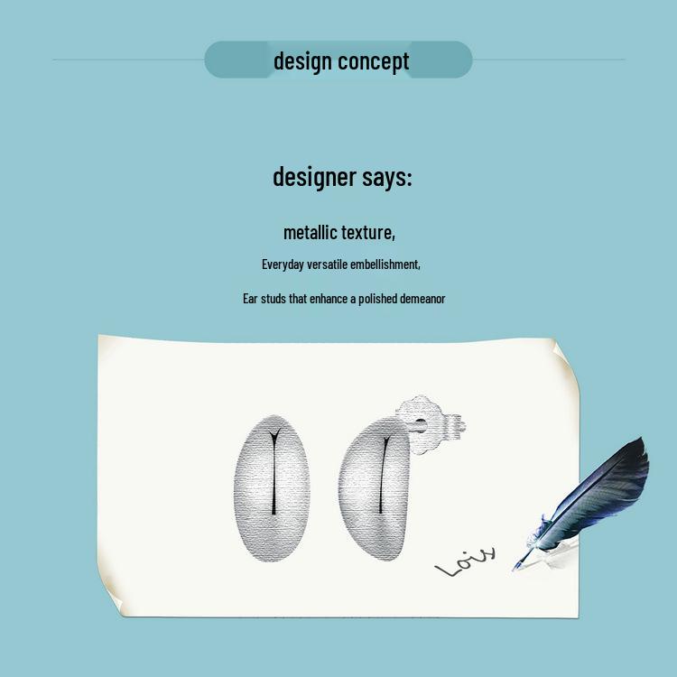 Avle Daily Versatile Moon S925 Sterling Silver Earrings for Women - Hot Sale