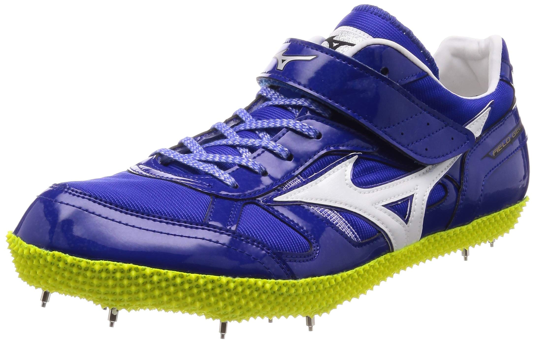 

Шиповки для легкой атлетики Field Geo для высокой левой стопы синие x 2E [Mizuno] HJ-B, прыжки, отталкивание, белые, 26,5 см,