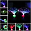 Color Changing Led Fiber Optic Night Light Lamp Stand Home Decor Colorful
