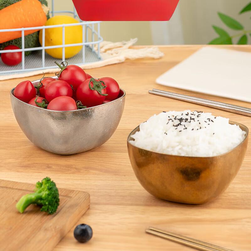 Heenoor Pure Titanium Couple Bowl & Chopsticks Gift Set