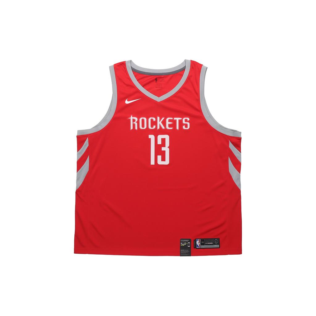 Nike NBA Houston Rockets James Harden No. 13 Breathable Tank Top Men Tops University-Red 864477-657