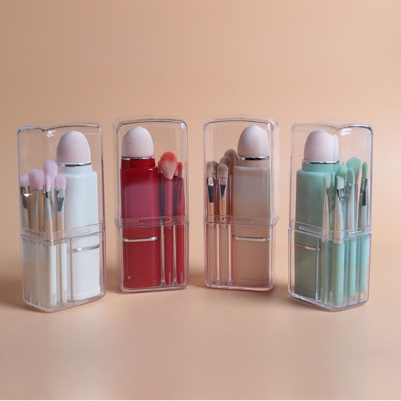 Jukai 8-in-1 Mini Retractable Makeup Brush Set
