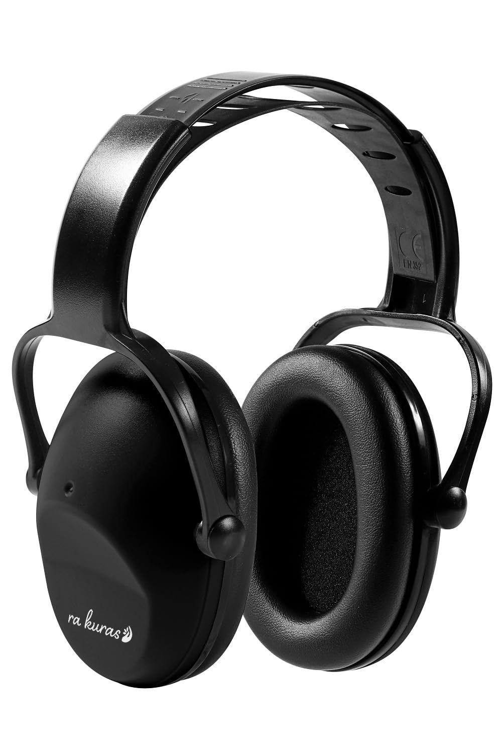 

Pediatrician Recommended Soundproofing for Children with NRR Discreet Sliding Headband [ra kuras] Earmuffs, Hyperacusis, 26dB, Autism, Lightweight, чёрный