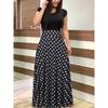 JPNTKY Fashion Summer Spring O-Neck Casual Dresses