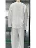 2024 Women's Autumn/Winter Casual Loose Long Sleeve Sweatshirt and Harem Pants Set