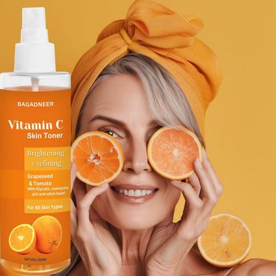 Vitamin C Toner mit Mandarine & Kakadu | Für strahlende Haut | Parfümfrei | Für alle Hauttypen | Frauen & Männer | 100% Vegan | 100 ml