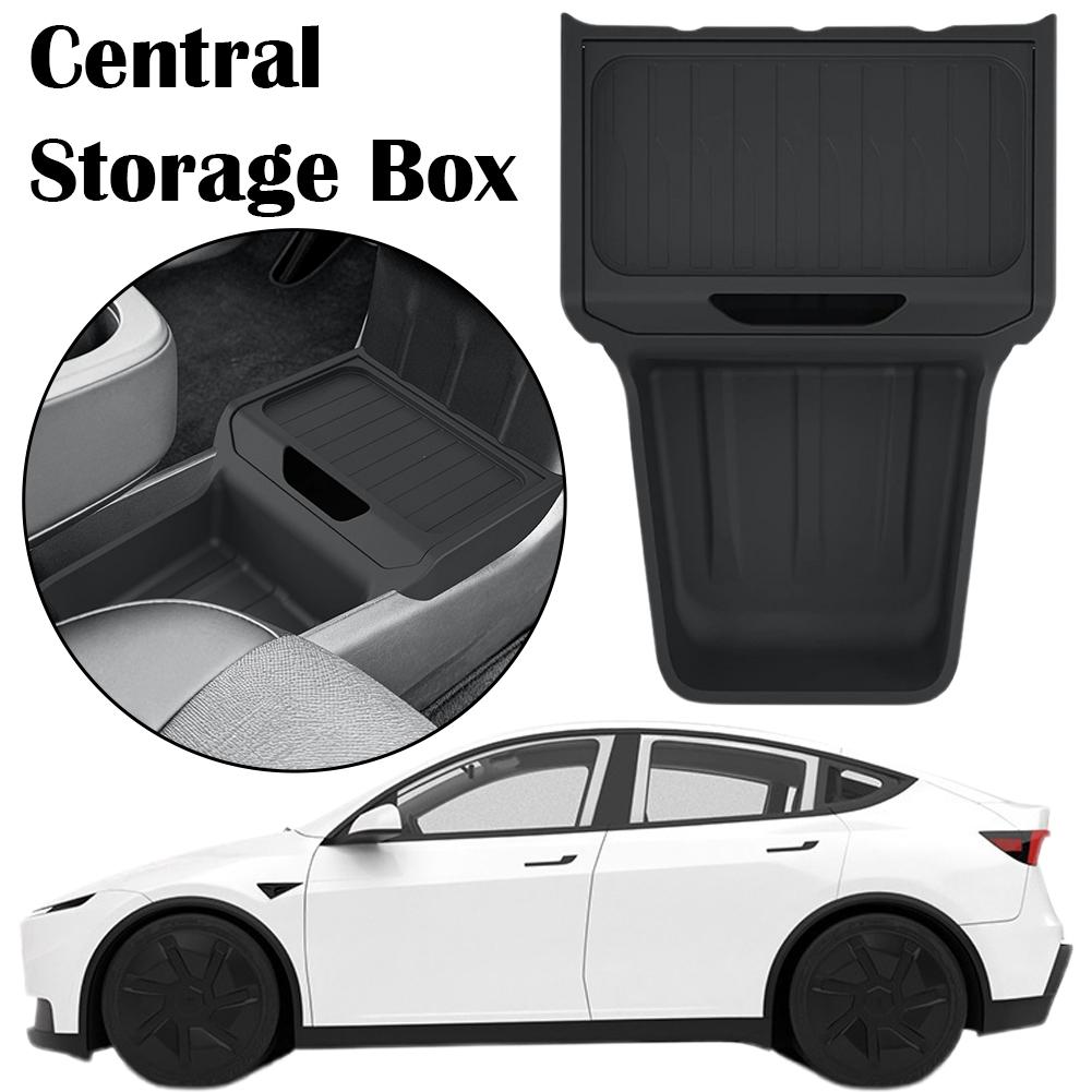 Per Tesla Per Modello Y Juniper Standard RWD 2026 2025 Sotto la Console Centrale Scatola Portaoggetti Organizer Console Vassoio Accessorio Interno