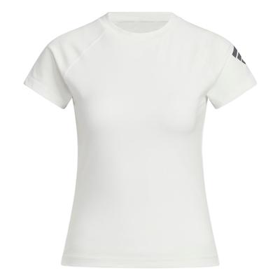 FOS Short Sleeve T-Shirt Comfortable Versatile Fashion Solid Color Women Tops White KC3771