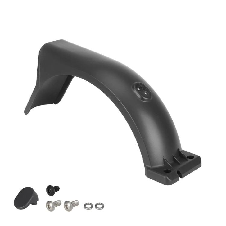 

Electric Scooter Rear Mudguard With Taillight Waterproof Scooter Tire Wheel Widened Mud Guard for Scooter Accessories