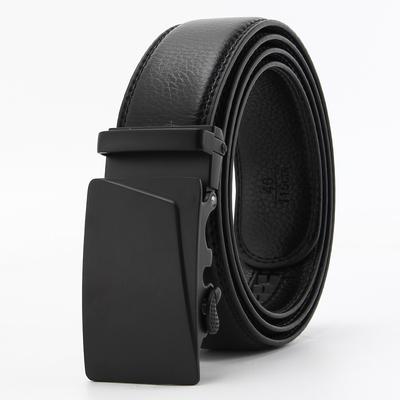 New Scratch Resistant Microfiber Belt  Men's Automatic Buckle Imitation Leather  Business Casual Belt