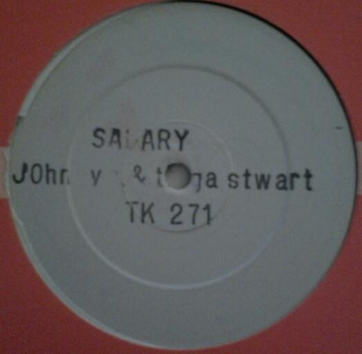 

12inch Record JOHNNY P TINGA STEWART Salary TK271 Three Kings UK Reggae Ska Dub Used