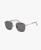 Seupeulingseuteulingseu Vintage Modern Square Shape Sunglasses Page 888 [Silver]