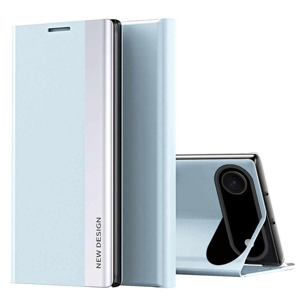 For iPhone 17 Air Case Anti-Drop Leather Phone Cover with Stand