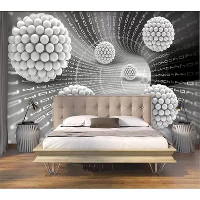 Tapete 3D Fototapeten Gebäude Raum Moderne Hintergrund Tapeten Wohnkultur 3D Tapete