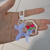 Balloon Dog Luminous Keychain Balloon Dog Glow At Night Pewndant Keyring Accessories Backpack Bags Pendant Kawaii Things Y2K New