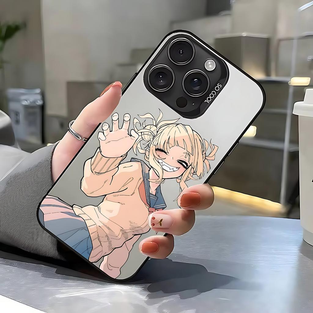 Anime Himiko Toga Cartoon Phone Case For iPhone 17 16e 16 15 14 13 12 11 Mini Pro Max XR XSMAX 8 7 Air Plus Anti Fall Back Cover