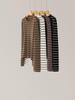 Elegant Striped Merino Wool Sweater - Spring/Autumn 2026 Women's Thin Knitwear