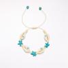 Simple Adjustable Woven Rope Handmade Bracelets for Women Men Boho Shell Conch Starfish Charm Bracelet Summer Beach Jewelry Gift