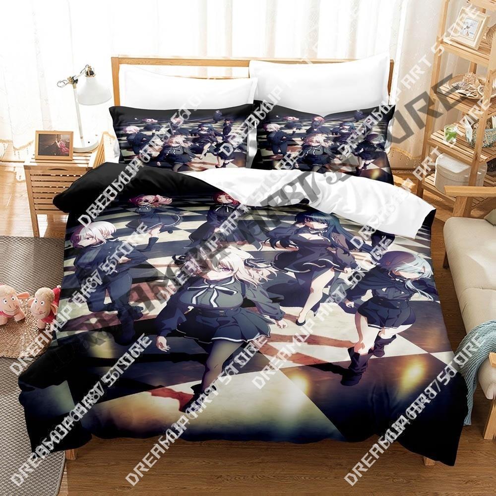 3D Print Anime Spy Classroom Bedding Set Single Twin Full Queen King Size Bed Set Adult Kid Bedroom Duvetcover Sets