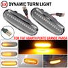 2Pcs For Fiat Panda 169 Grande Punto Multipla Doblo Fiorino Linea Idea Stilo Multi Dynamic LED Side Marker Light Repeater