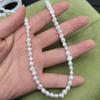 1String, White Natural Freshwater Pearls, 5-6mm, Boho Handmade Nugget Pearl Beads for Jewelry Making DIY Necklace Accessories, Crafts Gifts 36cm