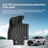 Fit for 2025 Toyota Grand Highlander (Include Hybrid) & Lexus TX Car Floor Mats Cargo Liner Pad TPE 3D Left Hand Drive