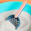 Cat Litter Scoop Set with Base Long Handle Clashing Cat Poop Tool High-Grade ABS Plastic Durable Kitten Toilet Cleaning Tool Pet