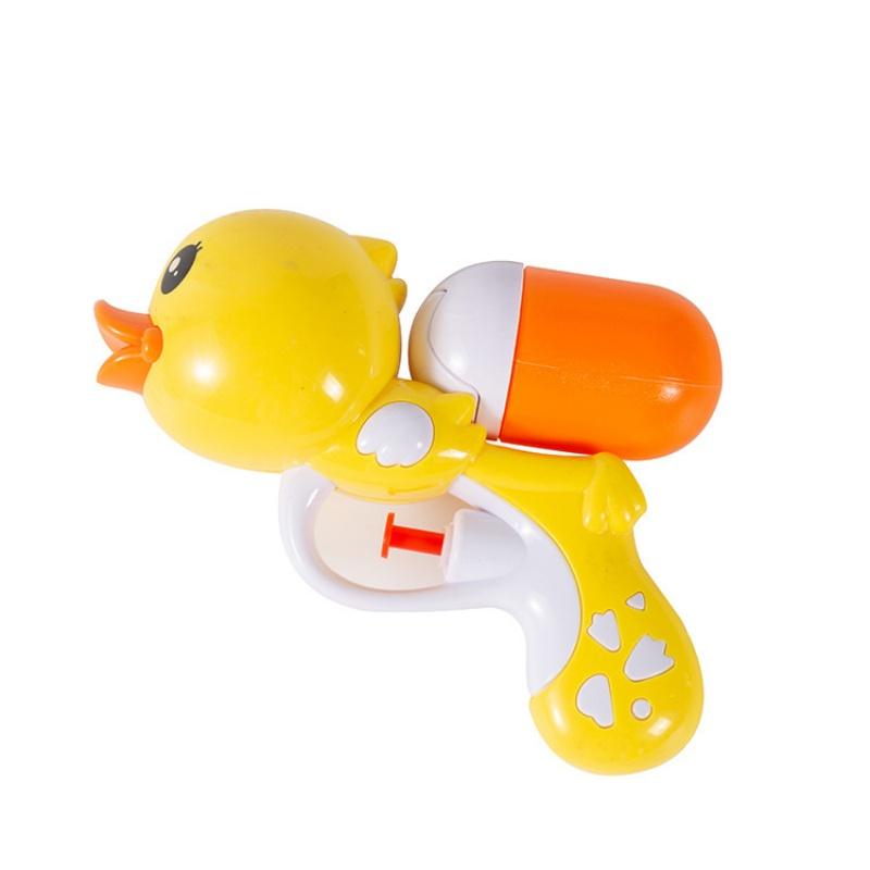 Cute Yellow Duck Water Gun Toy Cartoon Water Blaster for Kids Summer Outdoor Beach Pool Party Water Fight Games