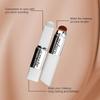 2-in-1 Color-Changing Foundation Stick Liquid Lightweight Moisturizing Brightening Foundation Color Changing for All Skin Types