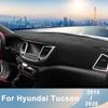 Car Dashboard Avoid Light Pad Instrument Platform Cover Mats Carpets For Hyundai Tucson TL 2015 2016 2017 2018  Accessories