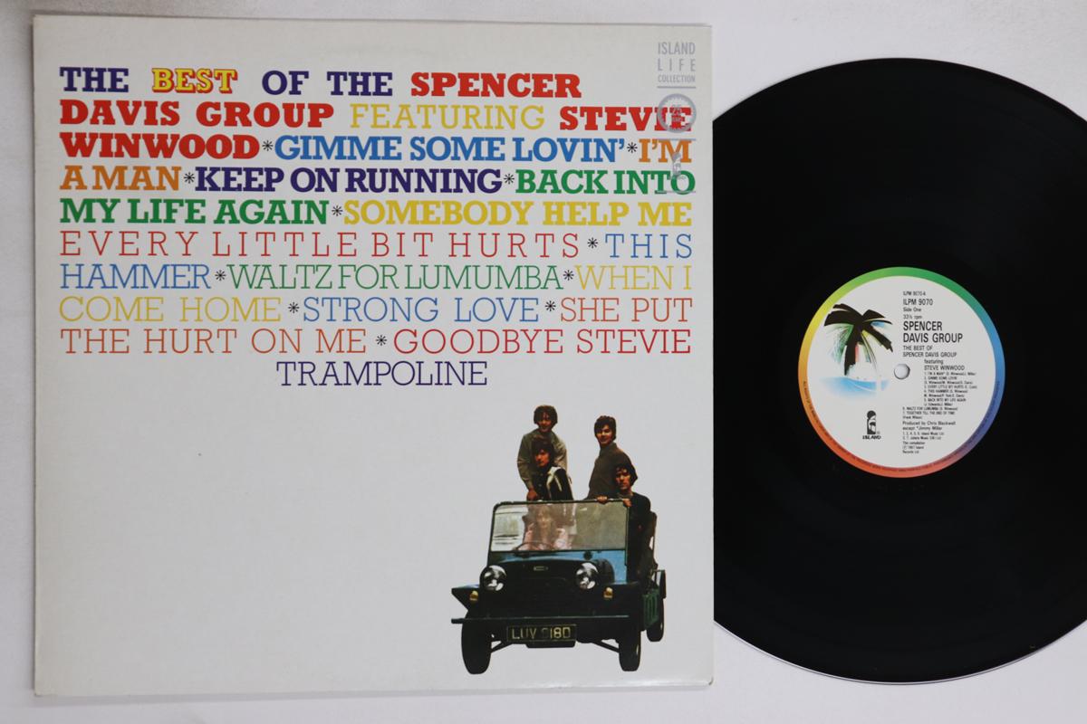

LP Record SPENCER DAVIS GROUP, STEVIE WINWOOD - Best Of The Spencer Davis Group Fea ILPM9070 ISLAND 1986 UK Rock Used