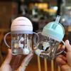 2037 Toddler Straw Cup with Handle, 250ML - Baby Learning Cup for Milk and Water, Suitable for 1-Year-Olds.