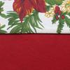 Cotton Maroon Flower Designed Floral Pattern Table Runner Length 152cm (Red, Pack of 1)