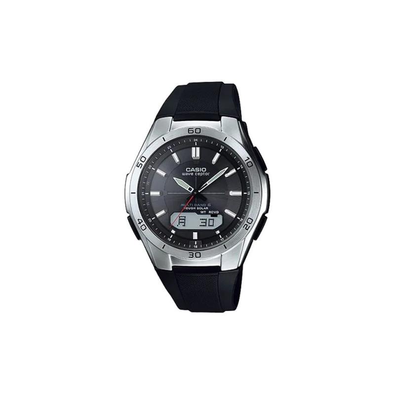 

Casio VINTAGE Series-Disc Outdoor Waterproof and Shockproof Solar Quartz Movement Resin Strap Japanese and Korean Watch Men s Watch WVA-M640-1AJF чёрный