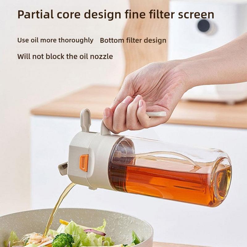 Oil Dispenser Bottle Oil Sprayer Dispenser Bottle Glass Oil Spritzer Pourer Oil Dispenser Bottle For Grilling Baking Cooking